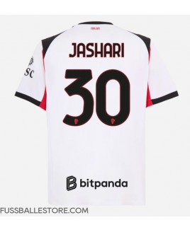 Günstige AC Milan Ardon Jashari #30 Auswärtstrikot 2025-26 Kurzarm